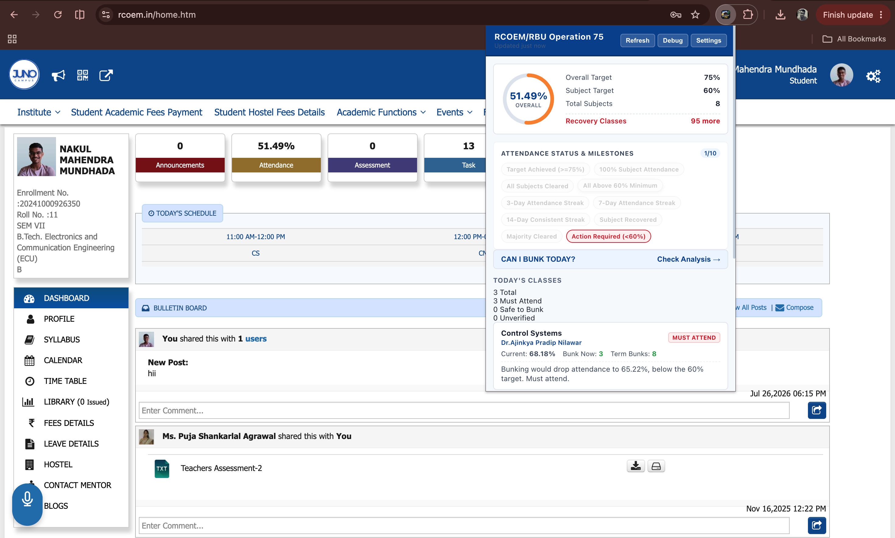 RCOEM/RBU Operations 75 — Chrome Extension screenshot 4